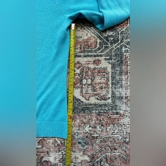 L.L Bean Sky Blue Cardigan/Size L - Picture 5 of 7